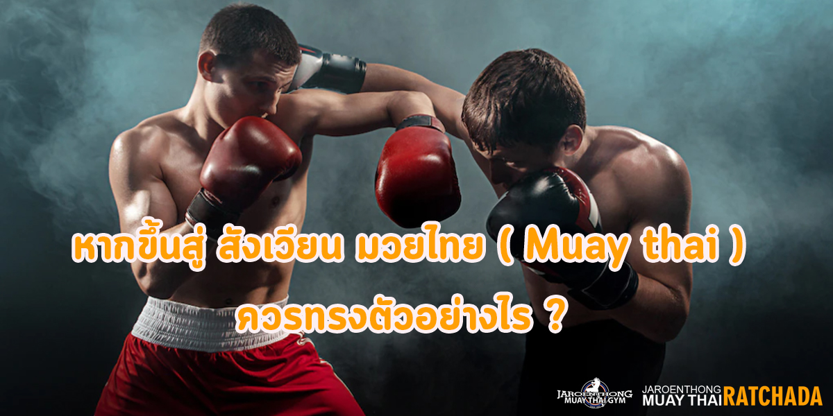 หากขึ้นสู่ สังเวียน มวยไทย ( Muay thai ) แล้ว ควรทรงตัวอย่างไร